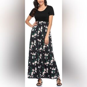 Mommy Jennie maxi dress size S color black